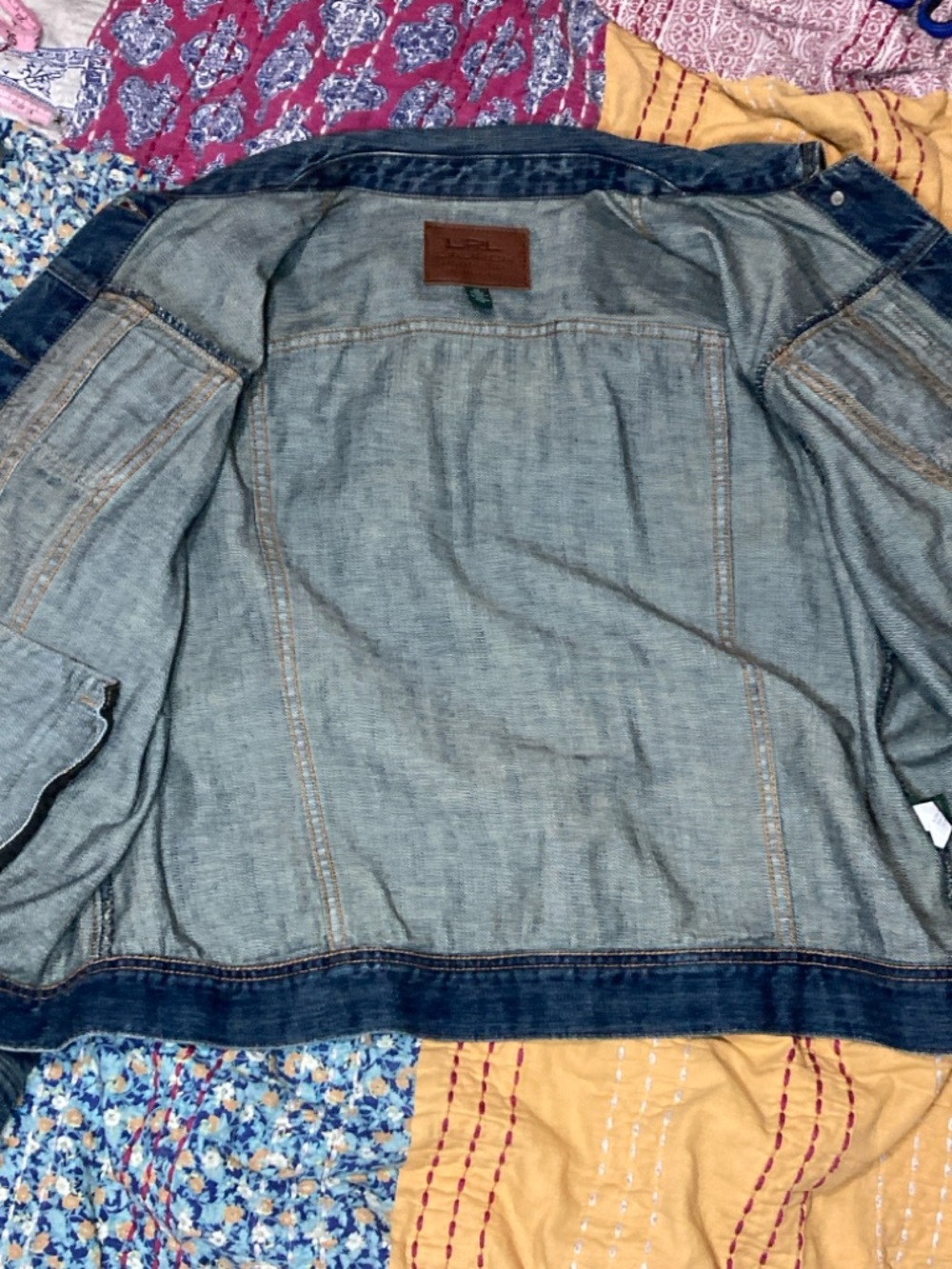 Ralph Lauren Dark Blue Denim Jacket - Picture 12 of 16